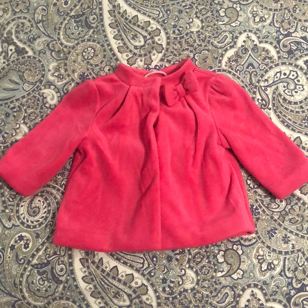 pink baby coat